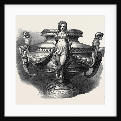 The Paris International Exhibition: Majolica Vase, France 1867 by Anonymous