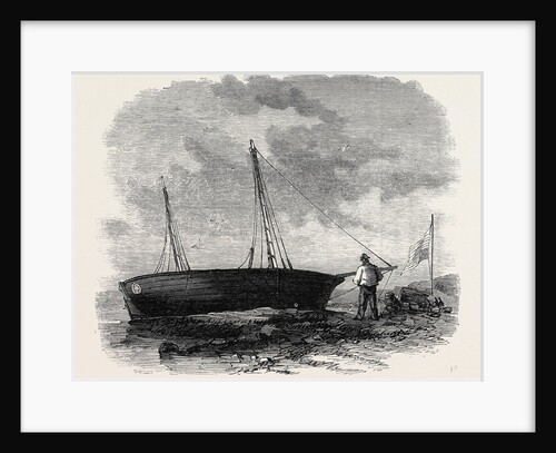 The Boat 'John T. Ford' which Crossed the Atlantic 1867 by Anonymous