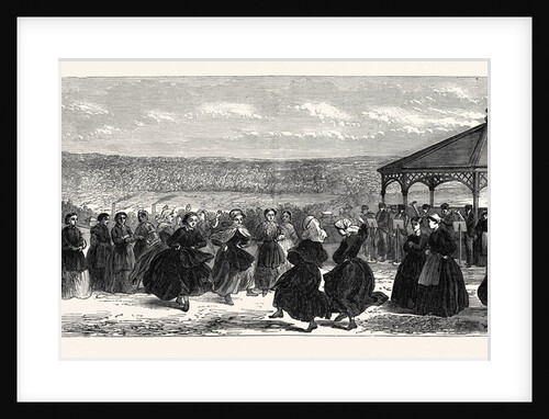 The Asylum for Criminal Lunatics Broadmoor: The Airing-Court UK 1867 by Anonymous