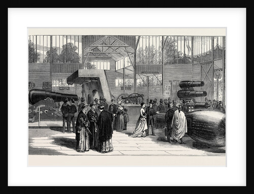 The Paris International Exhibition: Munitions of War Exhibited in the British Section of the Park by Anonymous