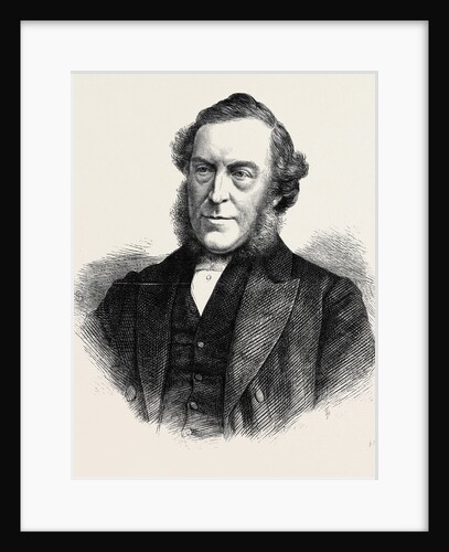 The Rev. John Bedford President of the Wesleyan Methodist Conference 1867 by Anonymous