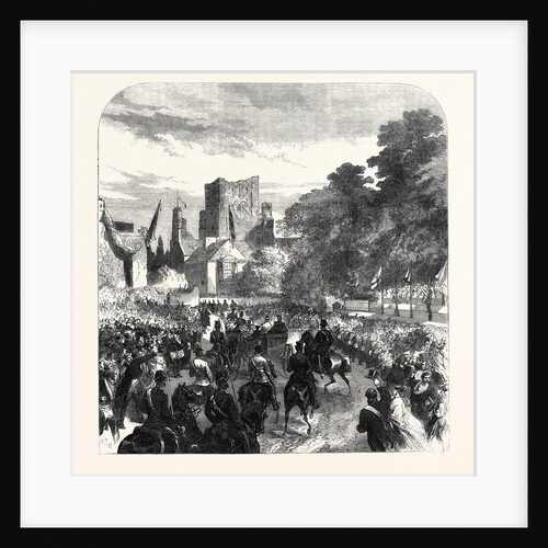 The Queen's Visit to the Scottish Border: Her Majesty's Entry Into Kelso UK 1867 by Anonymous