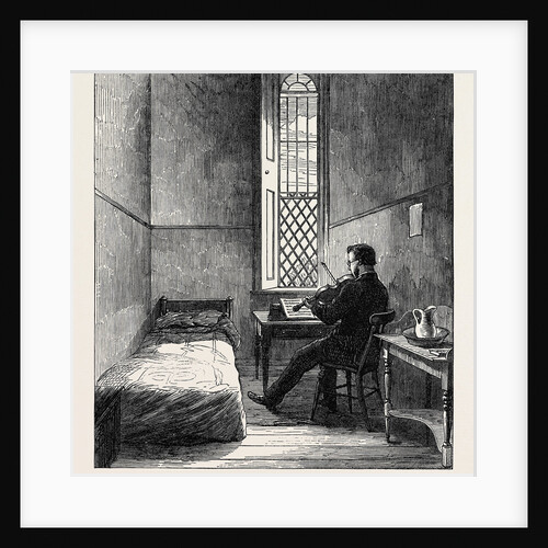 The Broadmoor Criminal Lunatic Asylum: Male Dormitory UK 1867 by Anonymous