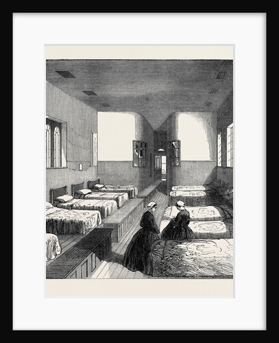 The Broadmoor Criminal Lunatic Asylum: Female Dormitory UK 1867 by Anonymous
