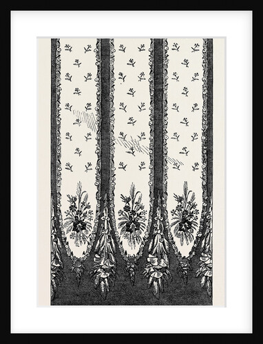 The Paris International Exhibition: Portion of a Silk Dress, France 1867 by Anonymous