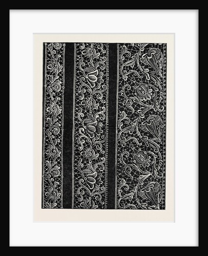 The Paris International Exhibition: Point Colbert a Reproduction of Venice Point Lace France 1867 by Anonymous