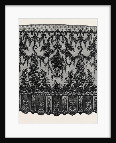 The Paris International Exhibition: Rove Dentelle Noire De Bayeux France 1867 by Anonymous