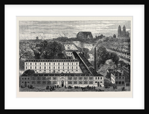 Messrs. Mame's Printing Establishment at Tours France 1867 by Anonymous