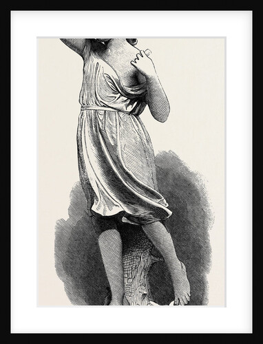 The Skipping Girl, 1867 by Anonymous