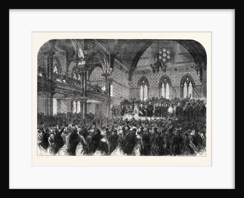 Opening of the New Townhall at Preston by H.R.H. The Duke of Cambridge 1867 by Anonymous