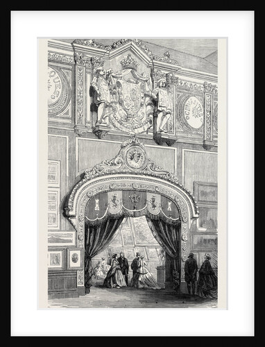 The Paris International Exhibition: Entrance to the Spanish Picture Gallery France 1867 by Anonymous