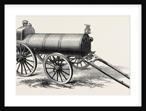 The Paris International Exhibition: Perkins's Military Portable Steam Oven Heated by Internal Hot Water Tubes by Anonymous