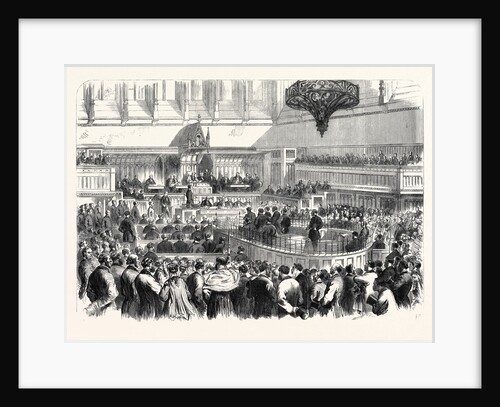 Trial of the Fenians at Manchester: The Special Commission in the Assize Courthouse UK 1867 by Anonymous