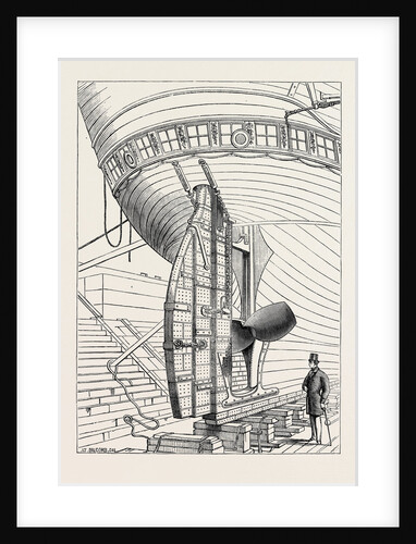 The Paris International Exhibition: Lumley's Patent Rudder France 1867 by Anonymous