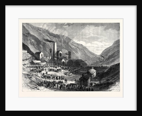 Ferndale Colliery Rhondda Valley South Wales the Scene of the Late Disastrous Explosion UK 1867 by Anonymous
