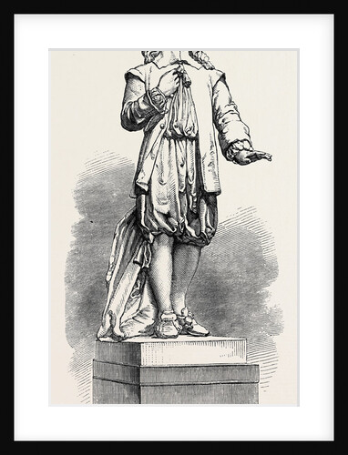Statue of Andrew Marvell in the New Townhall Kingston-on-Hull UK 1867 by Anonymous