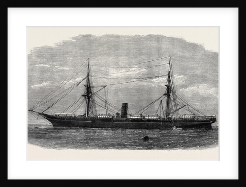 The Rhone One of the Vessels Lost in the Late Hurricane in the West Indies 1867 by Anonymous