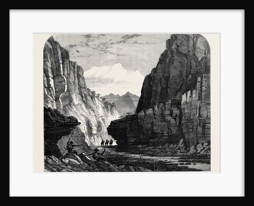 The British Expedition to Abyssinia: Reconnoitring Up the Hadoda Pass 1867 by Anonymous