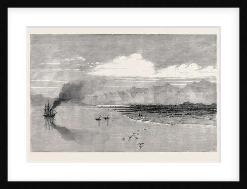 The British Expedition to Abyssinia: Landing-Place of the Reconnoitring Party Near Zoulla Annesley Bay 1867 by Anonymous