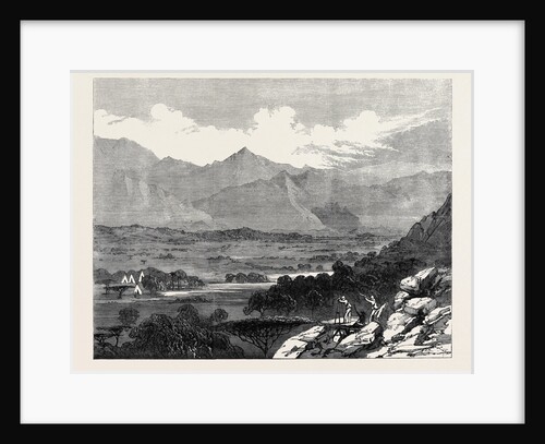 The British Expedition to Abyssinia: Surveying Camp at Weah and Mouth of the Tekonda Pass 1867 by Anonymous