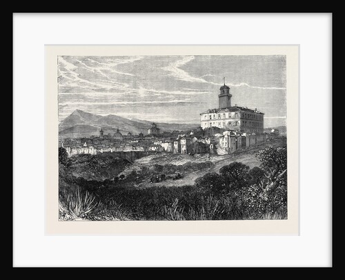 Monte Rotondo Near Rome the Last Position of Garibaldi Italy 1867 by Anonymous