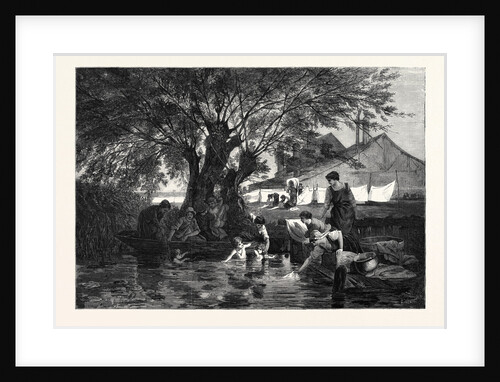 The Bleaching-Ground, in the Exhibition of the International Society of Fine Arts New Bond Street UK 1867 by Anonymous