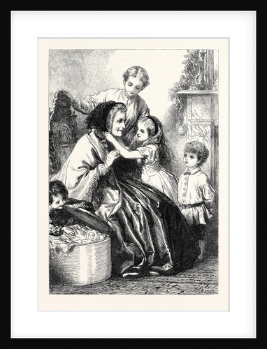 Grandmamma's Come! 1867 by Anonymous