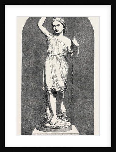 Minton And Co., Thorneycroft's Skipping-Girl Statuette in Parian, the International Exhibition 1862 by Anonymous