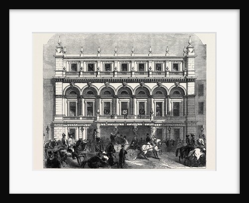 The Opening of the Hartley Institution at Southampton by Lord Palmerston: Arrival of His Lordship at the Institution 1862 by Anonymous