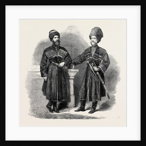 The Circassian Envoys to England Hadji Hassan Effendi Constan Okhoo Ismael Effendi 1862 by Anonymous