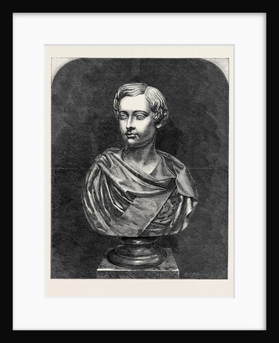 Marble Bust of His Royal Highness the Prince of Wales, the International Exhibition 1862 by Anonymous