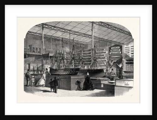 The International Exhibition: The Admiralty Department of the Naval Court 1862 by Anonymous