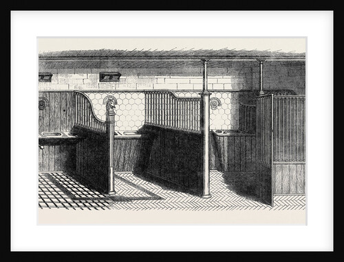 Stable Fittings, Open Stall with Patent Sliding Barrier by Anonymous