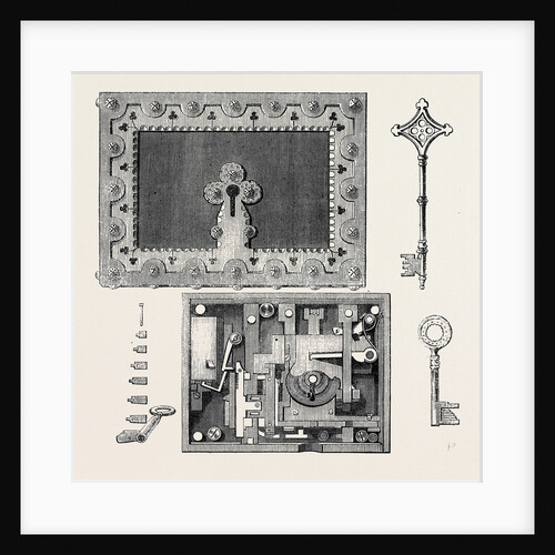 The International Exhibition: Hobbs's Bank Lock and Key 1862 by Anonymous