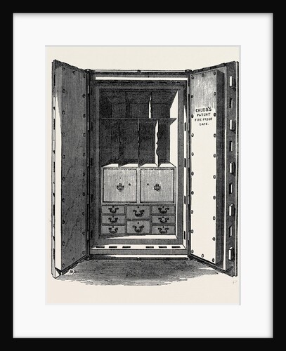 The International Exhibition: Chubbs' Safe 1862 by Anonymous