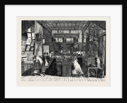 The International Exhibition: The New Zealand Court 1862 by Anonymous