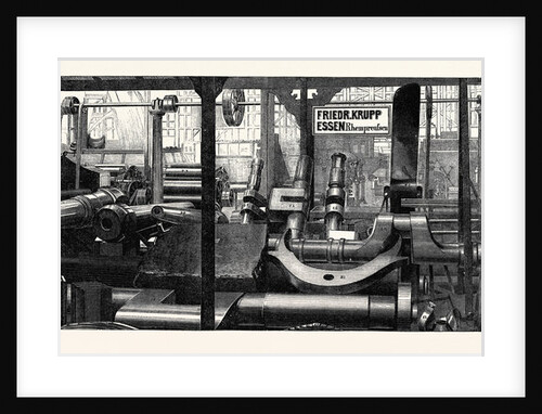 The International Exhibition: Group of Objects in Steel Exhibited by Mr. Krupp of Essen Prussia 1862 by Anonymous