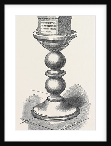 The Cotton Famine: Box at Bristol for Subscriptions to the Distressed Operatives Fund 1862 by Anonymous