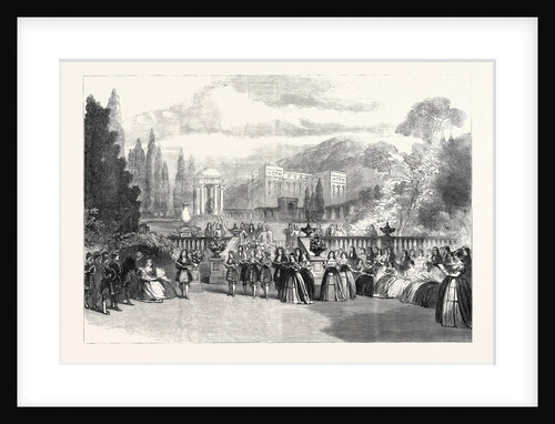 Scene from the New Opera Love's Triumph at Covent Garden 1862 by Anonymous