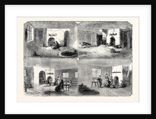 The Cotton Famine: Dwellings of Manchester Operatives 1862 by Anonymous
