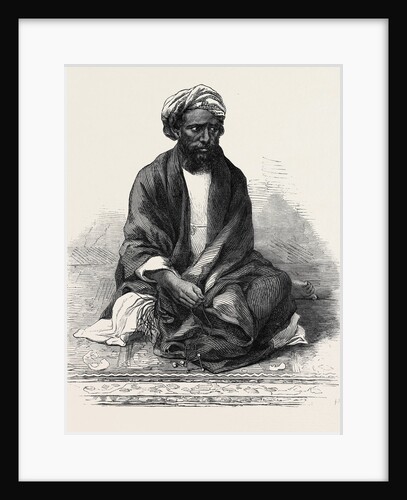 Indian Rebel Zahoor-Ool-Hoosein Recently Captured 1862 by Anonymous