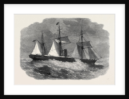 The Peninsular and Oriental Steam Company's New Ship Poonah 1862 by Anonymous