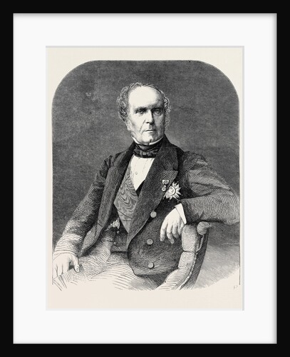 Baron Gros the Newly Appointed French Ambassador at the Court of St. James's 1862 by Anonymous