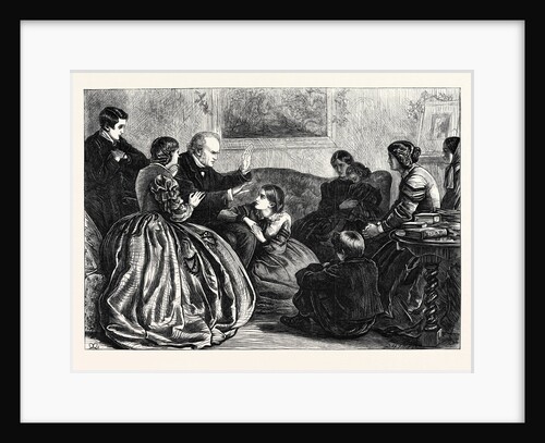 Christmas Story Telling 1862 by Anonymous