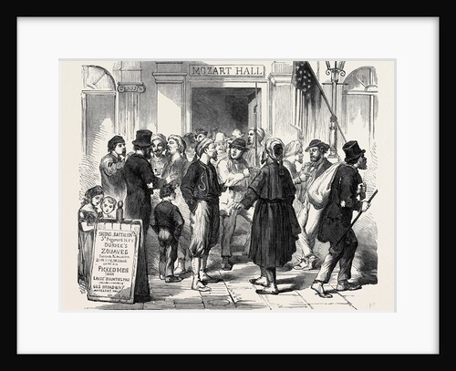 The War in America: Recruiting in New York: The Irish Zouaves 1862 by Anonymous