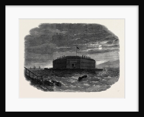 Fort Lafayette the Federal Bastille for Political Prisoners 1862 by Anonymous