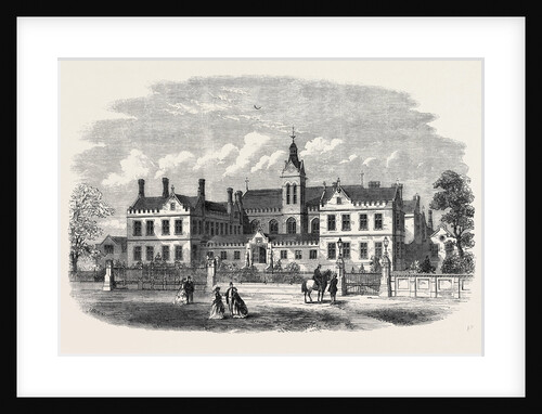 New Asylum for Female Orphans at Beddington Near Croydon 1866 UK by Anonymous