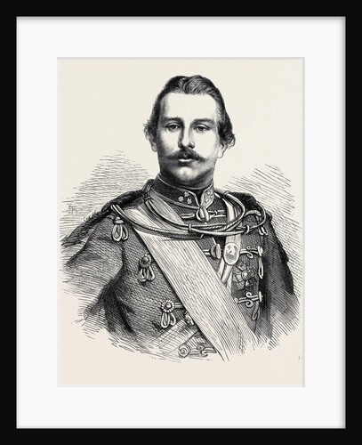 H.S.H. Prince Teck 1866 by Anonymous