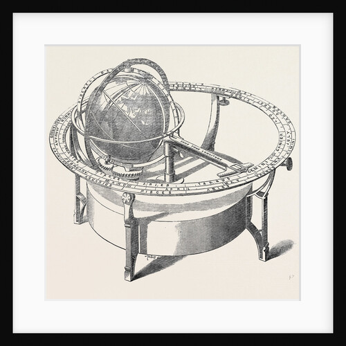 Tellurion Globe for Exhibiting the Diurnal and Annual Motions of the Earth and Its Positions with Regard to the Sun by Anonymous