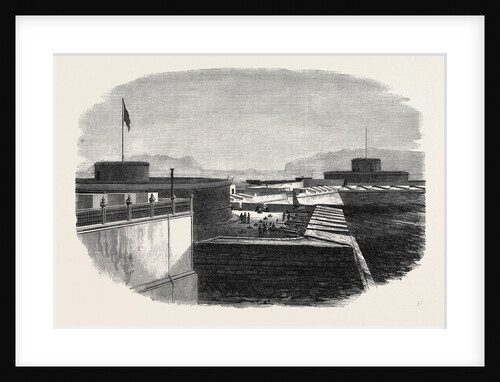 Forts and Batteries at Callao 1866 by Anonymous